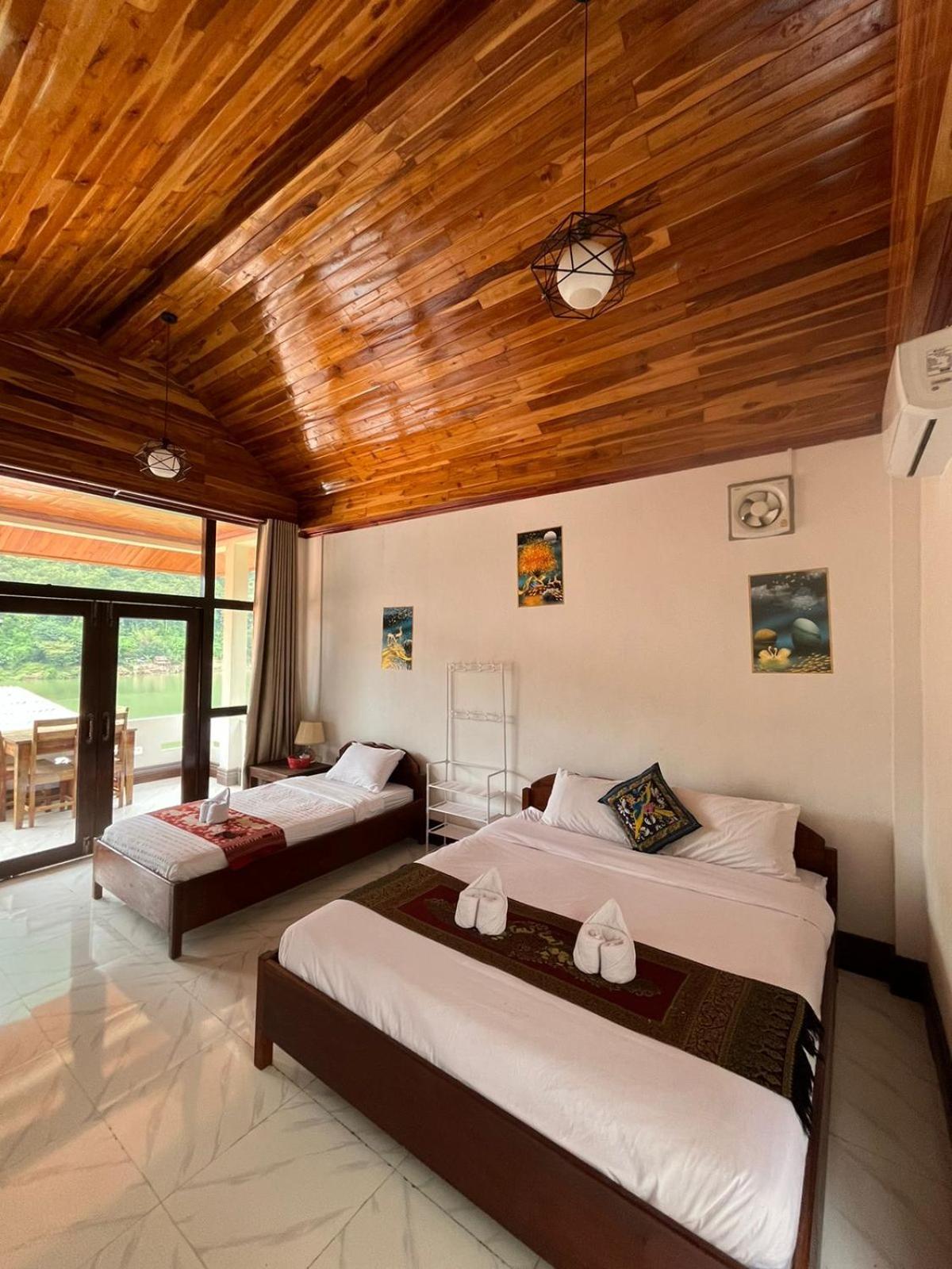 Cam U View Bungalow Hotel Nong Khiaw Exterior photo