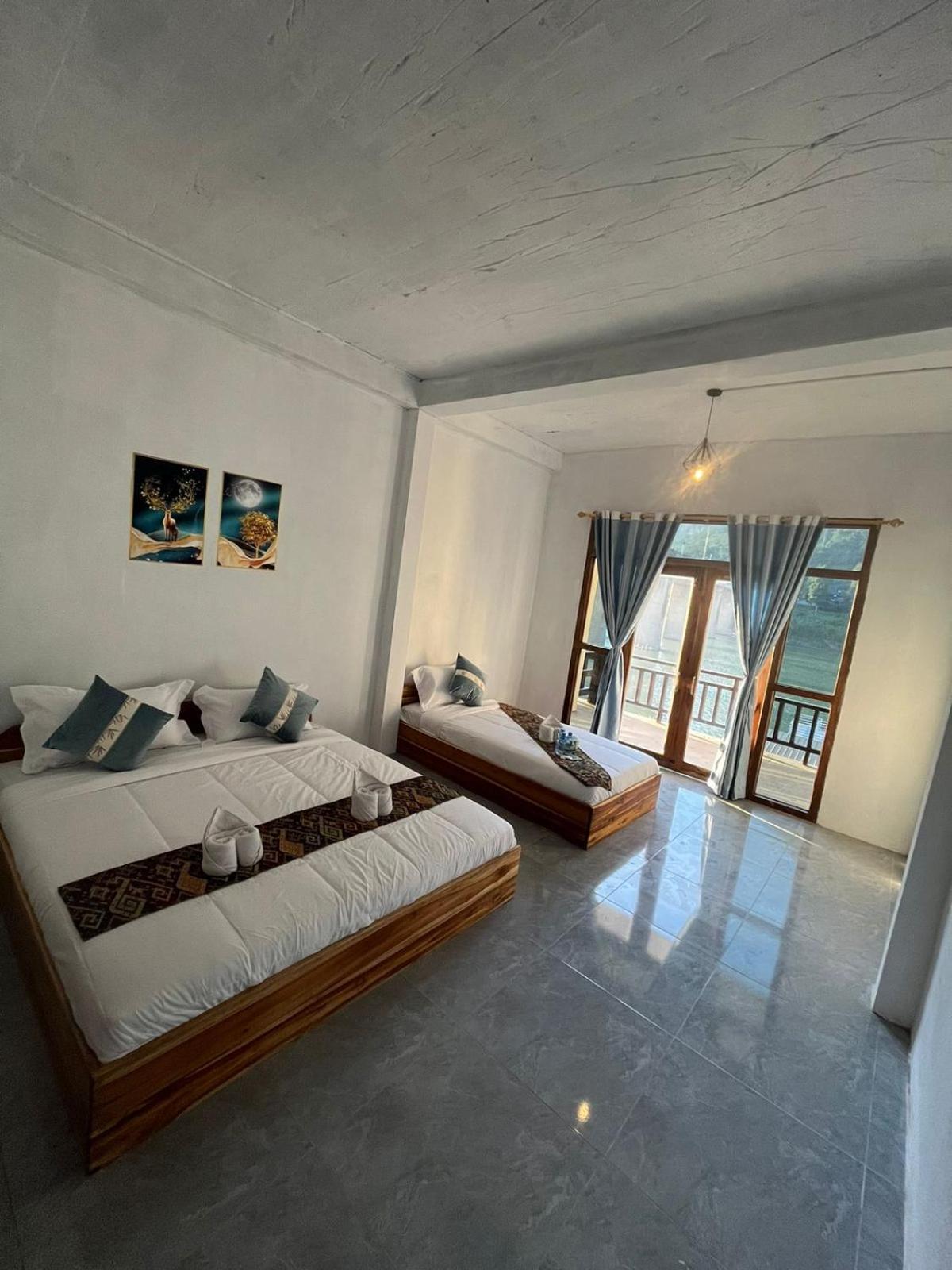 Cam U View Bungalow Hotel Nong Khiaw Exterior photo